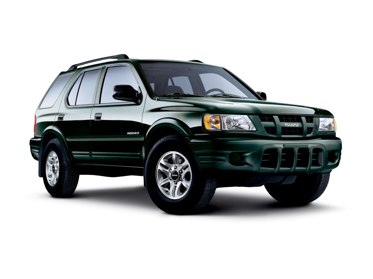 обои Isuzu Rodeo 1998 зеленая фото