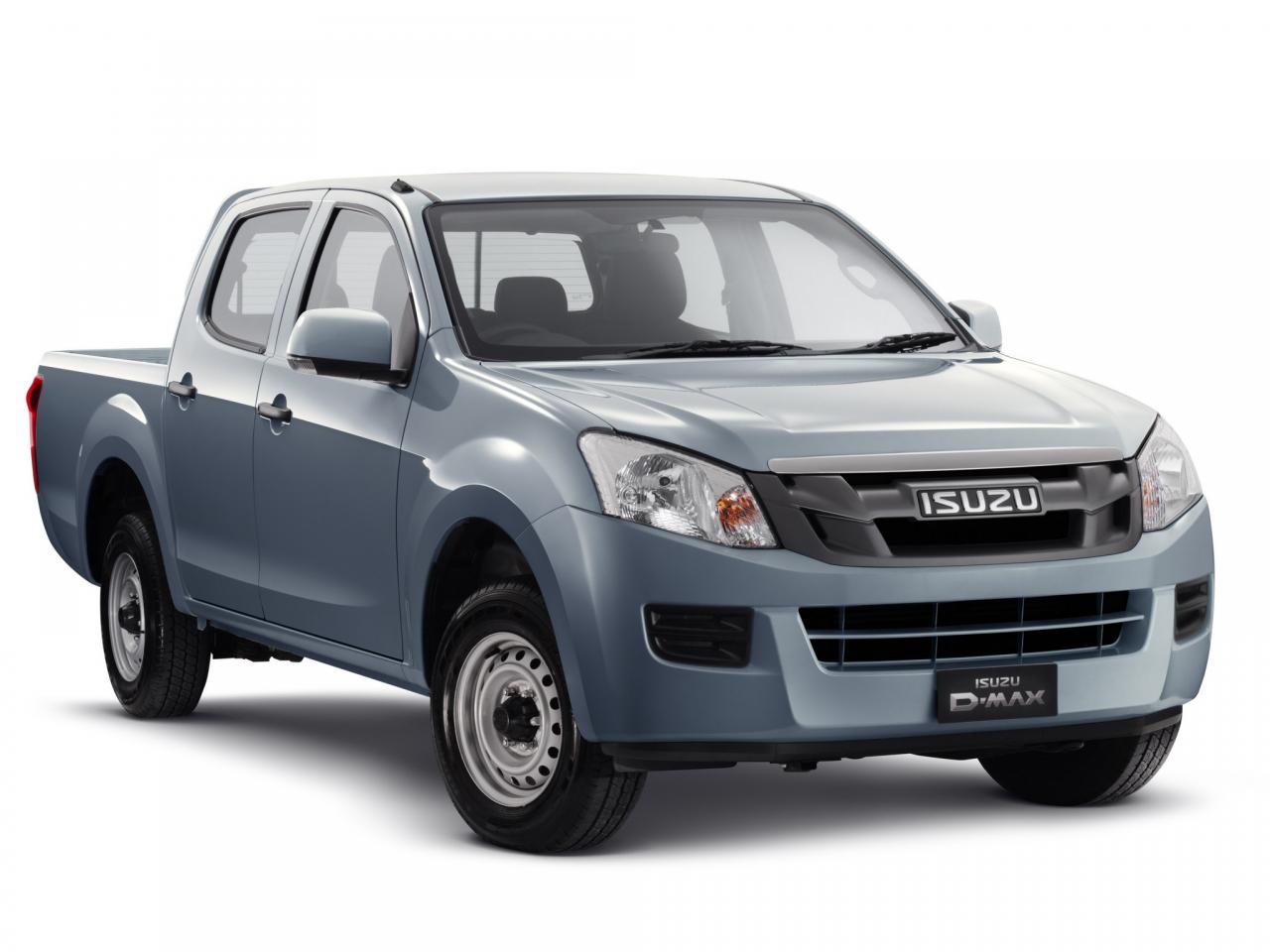 обои Isuzu D-Max Double Cab 2012 синий фото