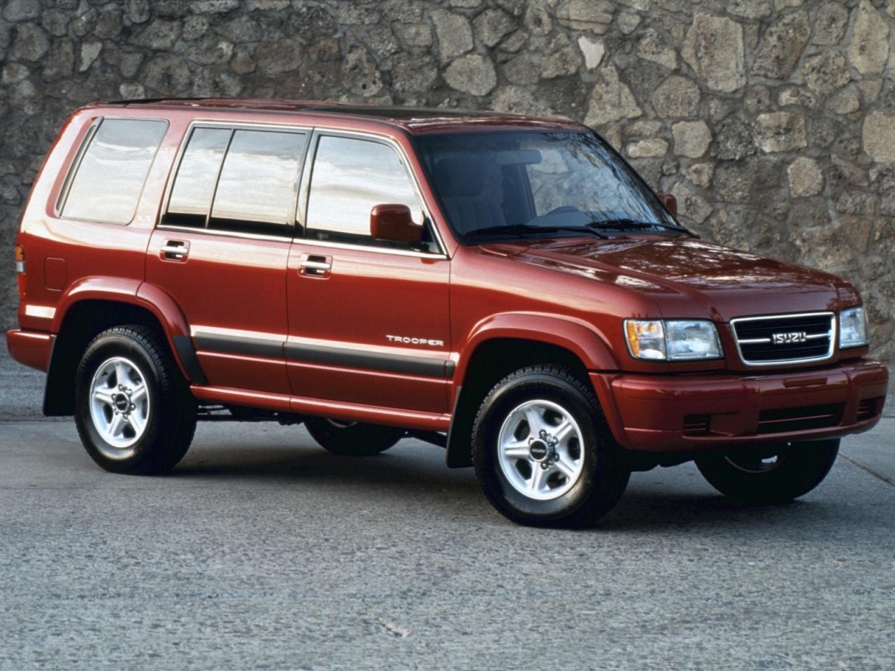 обои Isuzu Trooper 1998 стена фото