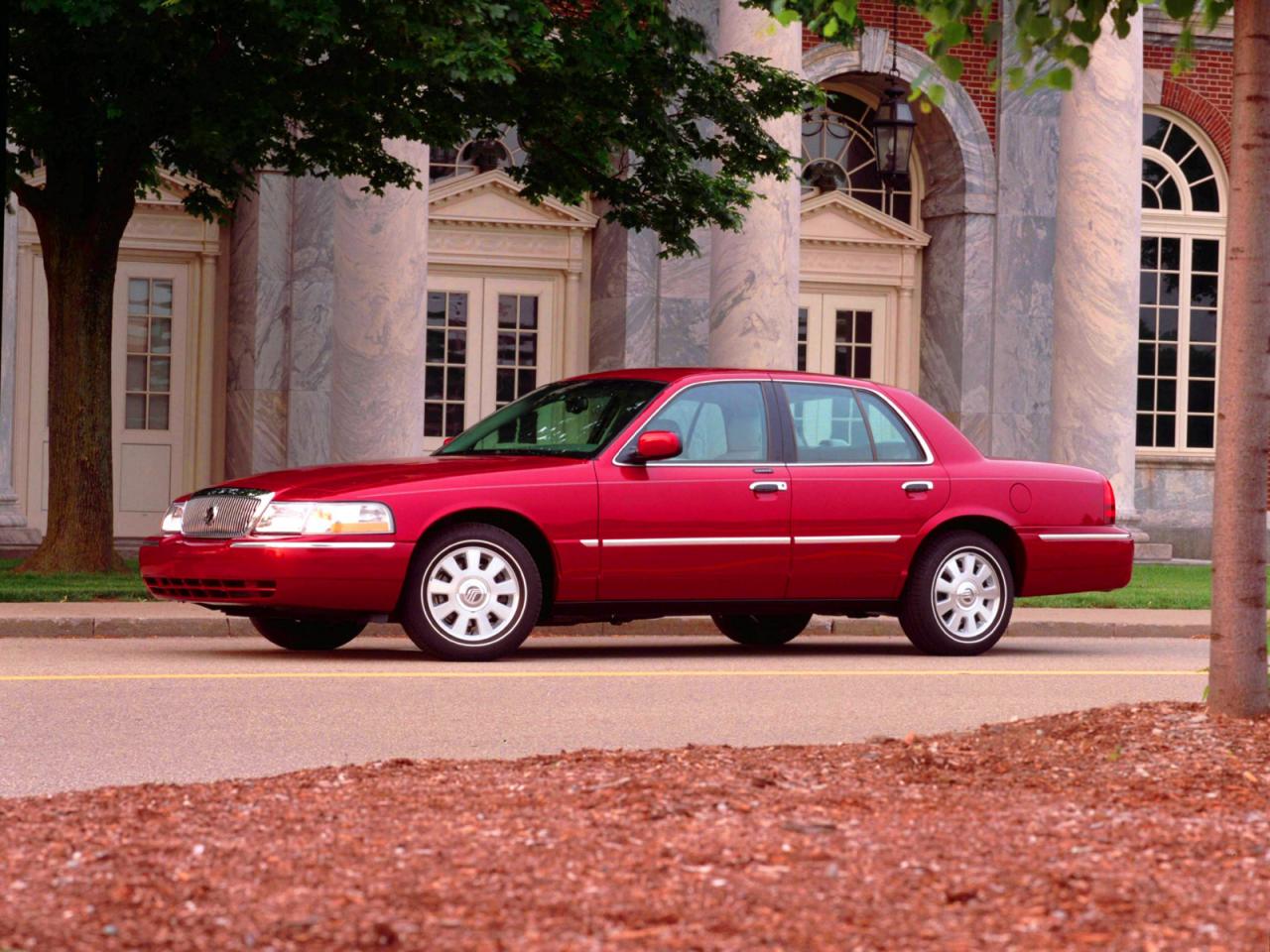 обои Mercury Grand Marquis 2003 дорога фото