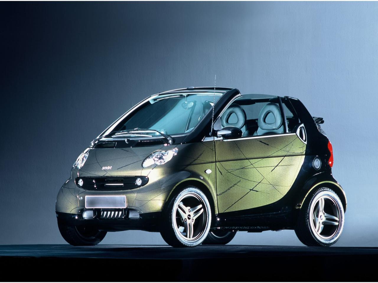 обои Smart City Cabrio 2000 бок фото