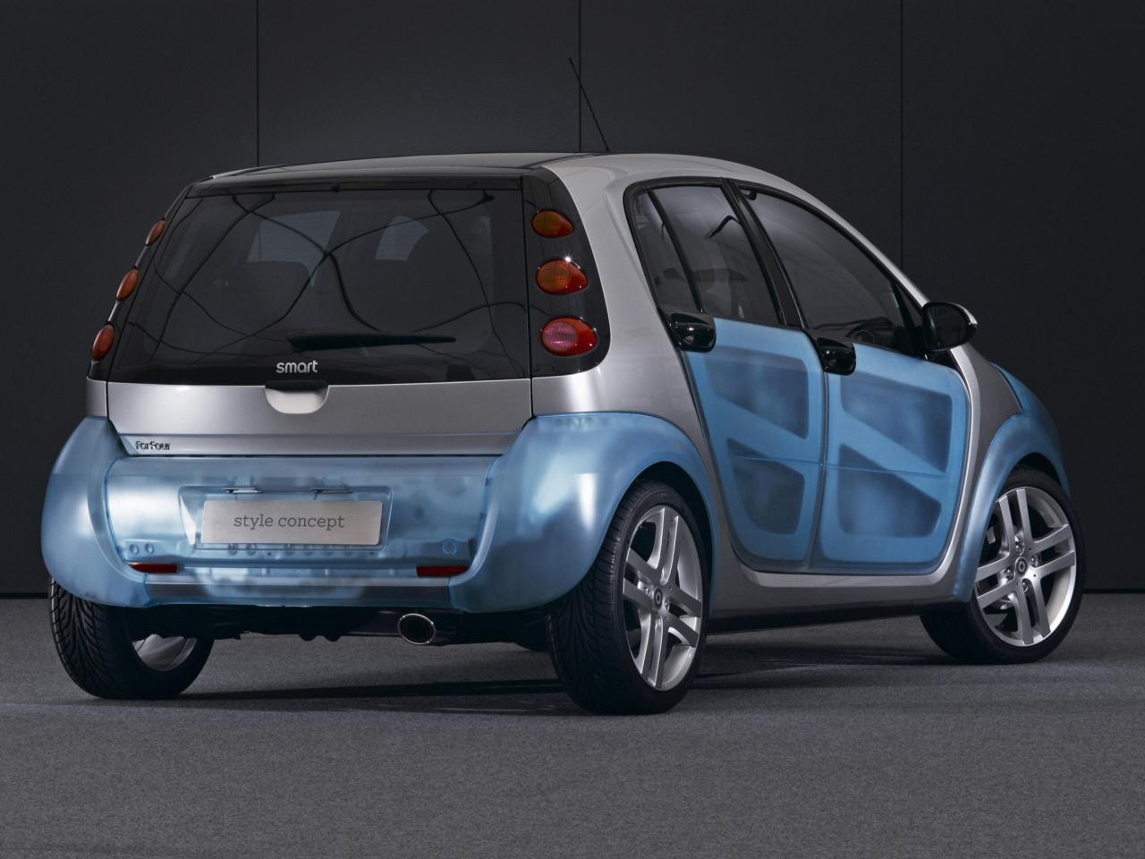 обои Smart ForFour Style Cool & Cosy Concept 2005 зад фото