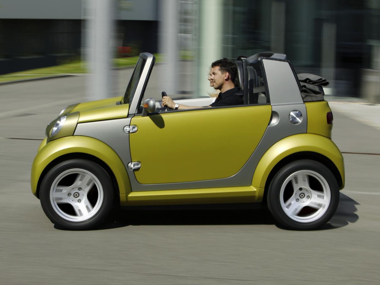 обои Smart Crosstown Concept 2005 зеленый фото