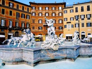 обои для рабочего стола: Фонтан Нептуна в Риме