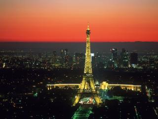 обои Эйфелева башня в Париже фото
