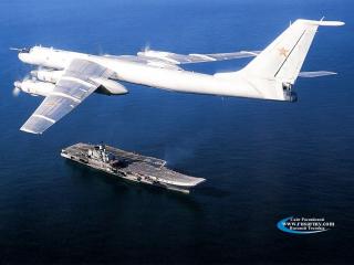 обои Большой противолодочный самолёт Ту-142М фото