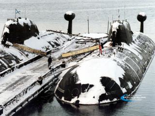 обои Многоцелевая атомная подводная лодка фото