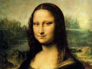 обои для рабочего стола: Леонардо Да Винчи - Мона Лиза (Джоконда)