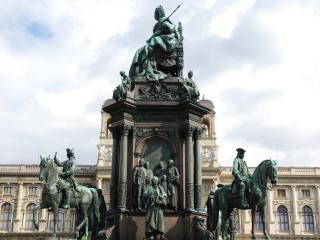 обои Памятник в Вене фото