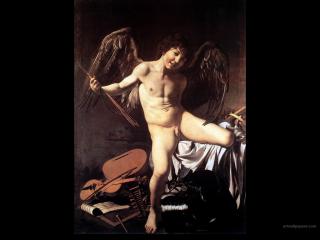 обои Caravaggio - Amor Victorious фото