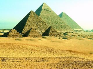 обои для рабочего стола: Пирамиды в Гизе