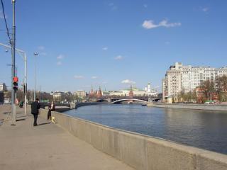 обои Вид на Кремль со стороны Москвы-реки фото