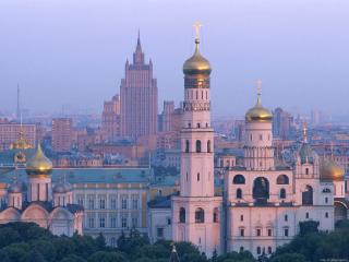 обои Купола соборов в Кремле фото