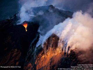 обои Вулкан Пасаи в Гватемале фото