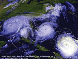 обои Вид ураганов со спутника фото