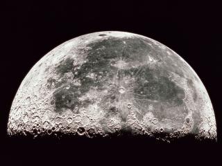 обои Кратеры Луны фото