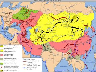 обои Монгольские завоевания в XIII веке фото