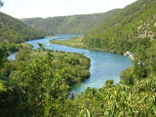обои Река Крка в Хорватии фото