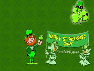 обои для рабочего стола: Happy St. Patrick
