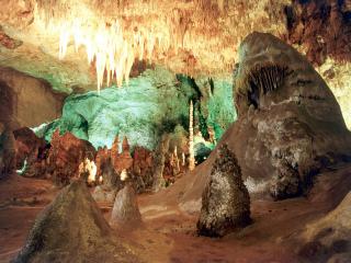обои Пещеры Карлсбад в Нью-Мексико фото