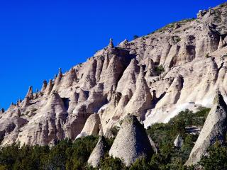 обои Kasha-Katuwe Tent Rocks National Monument, New Mexico фото