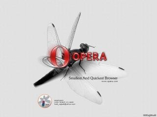 обои Opera browser фото