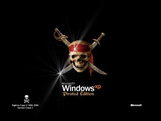обои Пиратская версия Windows фото