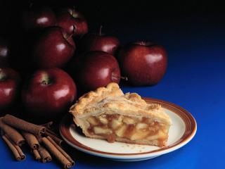 обои Яблочный пирог фото