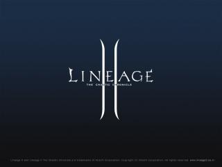 обои для рабочего стола: Lineage II логотип игры