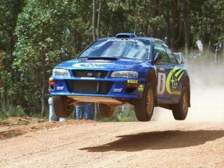 обои Subaru Impreza Rally фото