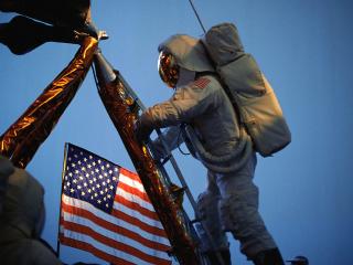 обои Космонавт США фото