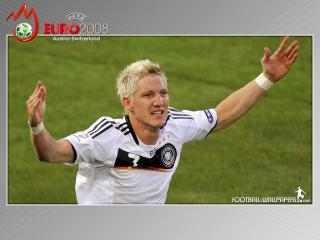 обои для рабочего стола: Bastian Schweinsteiger