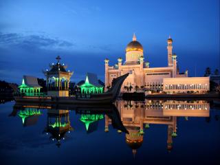 обои Мечеть Султана Омара Али Сайфуддина. Бруней фото