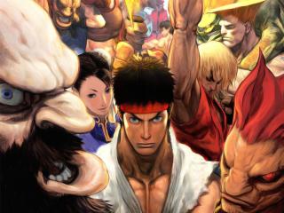 обои Street Fighter series фото