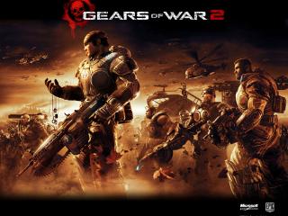 обои для рабочего стола: Gears of War 2