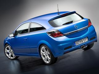 обои Opel Astra blue фото