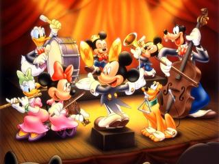 обои Мультфильмы Walt Disney - оркестр фото