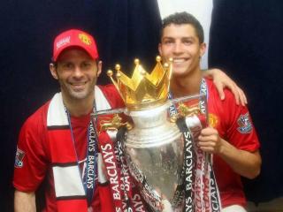 обои Giggs and Ronaldo фото