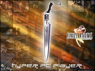 обои Final Fantasy - пистолет в виде ножа фото