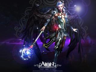 обои Aion: Tower of Eternity - девушка с посохом фото