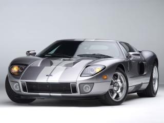 обои для рабочего стола: Ford GT silver