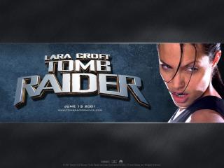 обои для рабочего стола: Анжелина Джоли (Tomb Raider)