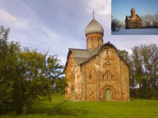 обои Новгород. Церковь Николы в Кожевниках фото
