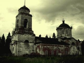 обои Заброшенная церковь в д. Медведиха Нижний Новгород фото