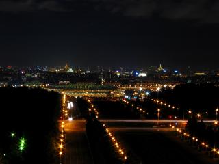 обои Москва ночью фото