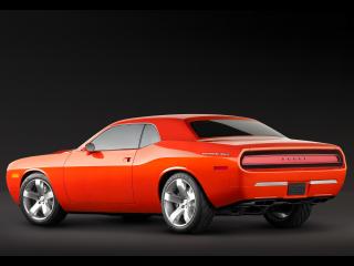 обои Dodge Challenger Concept - back фото