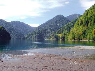 обои Абхазия. Озеро Рица фото