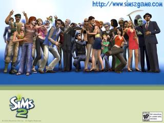 обои для рабочего стола: Sims 2