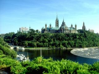 обои Парламент Канады в Оттаве фото