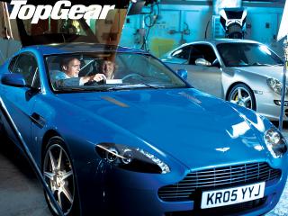 обои Aston Martin V8 Vantage фото